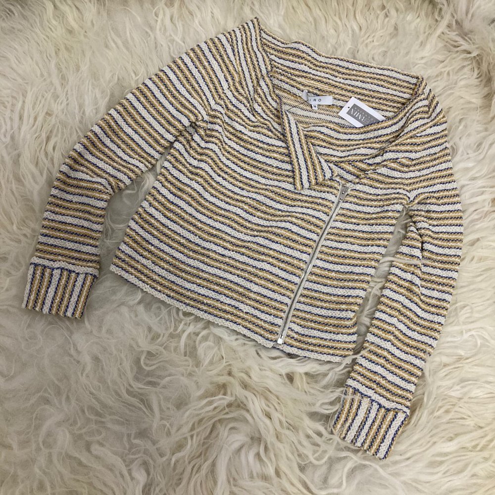 IRO Striped Evening Jacket - Picture 2 of 12
